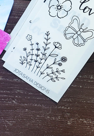 colorable transparent sticker sheets for planners and journaling